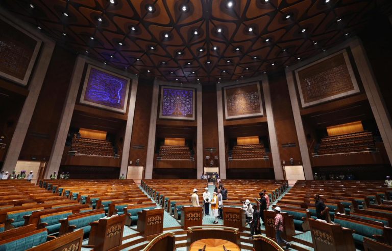PM Modi makes surprise visit to new Parliament Building, see stunning photos of the almost completed structure