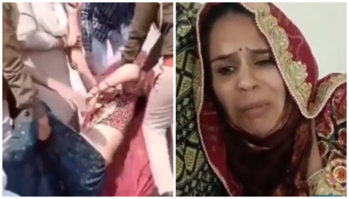 NCW takes cognisance after video of Rajasthan police dragging and manhandling widows of 2019 Pulwama attack martyrs goes viral
