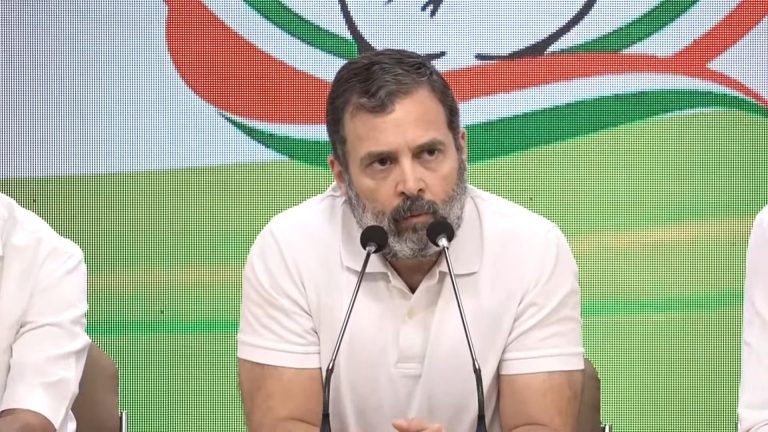 From ‘I can see fear in PM’s eyes’ to ‘Gandhi maafi nahi maangta,’ here is what Rahul Gandhi said at his first press conference after disqualification