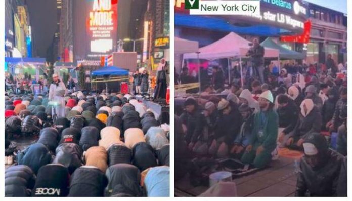 Taraweeh Times Square