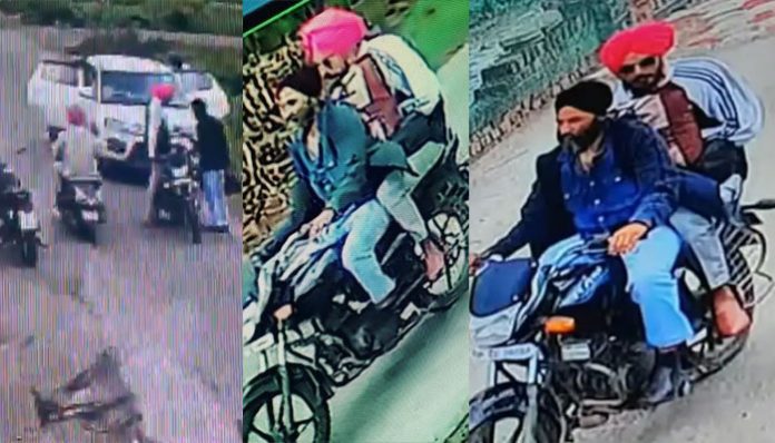 Amritpal Singh escaped on a motorbike