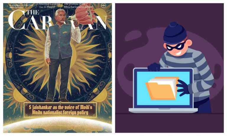 The Caravan steals artwork of Netherlands based artist in latest issue attacking Dr Jaishankar