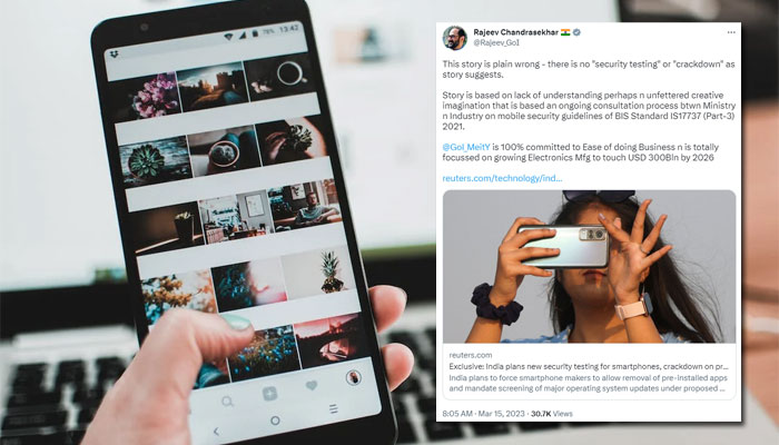 ‘Deliberate disinformation’: Govt of India denies Reuters’ report claiming new ‘security testing for smartphones’ and ‘crackdown on pre-installed apps’