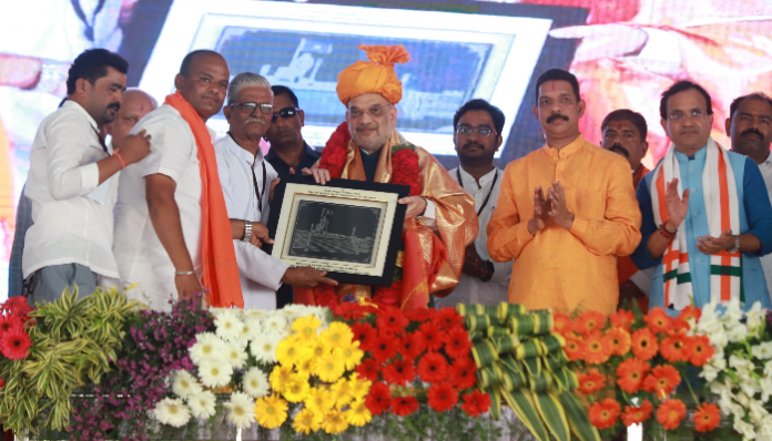 Amit Shah in Karnataka.