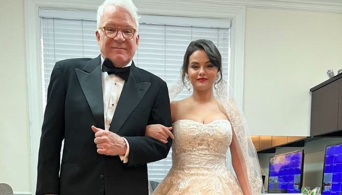 Steve Martin recreates ‘Father of the Bride’ moment with his ‘Only Murders in the Building’ co-star Selena Gomez