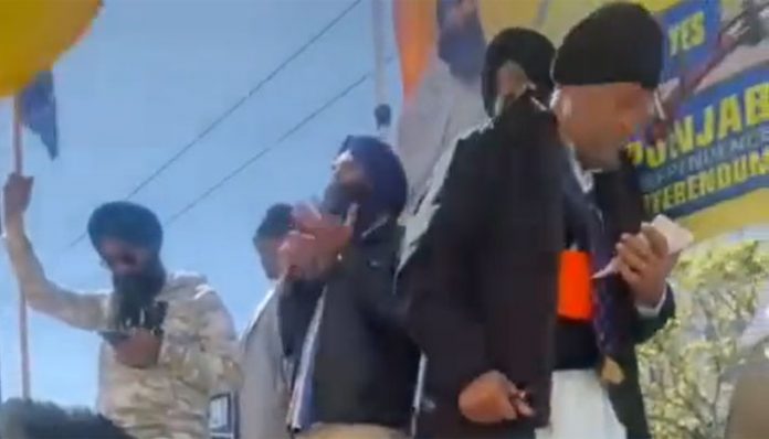Pro Khalistani abused Lord Hanuman