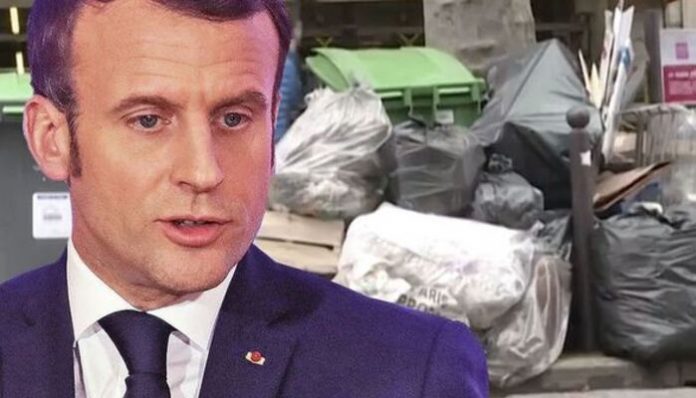 Paris garbage