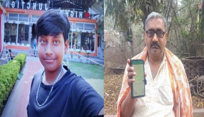 Raj Kishore Pandit (R) Tushar (L)