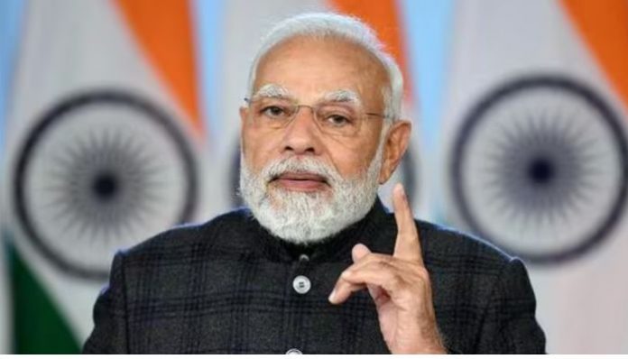 PM Modi in Rewa: 'Over 30,000 Panchayat buildings have been constructed since BJP came to power.'