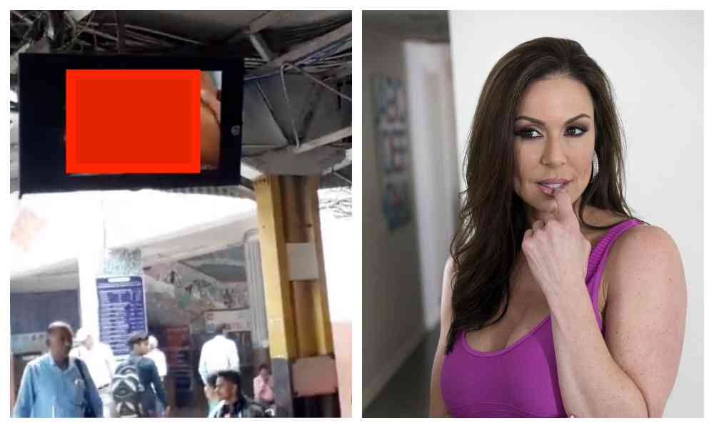 Kendra Lust Porn Com Fast Taim Hinde Me - Porn star Kendra Lust appreciates playing of porn film at Patna railway  junction, says she hopes it was her film