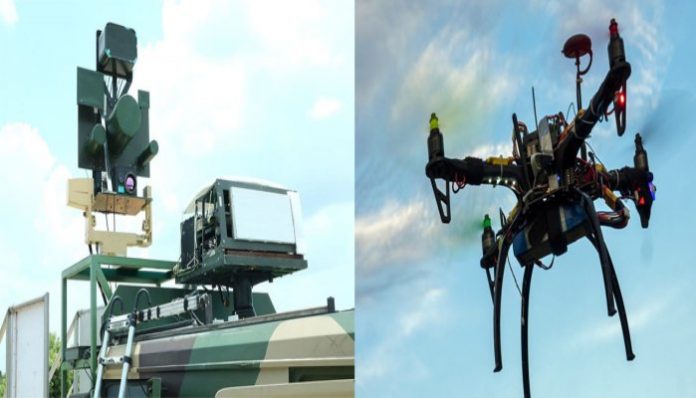Defence Research and Development Organization's anti drone system and Chinese drone