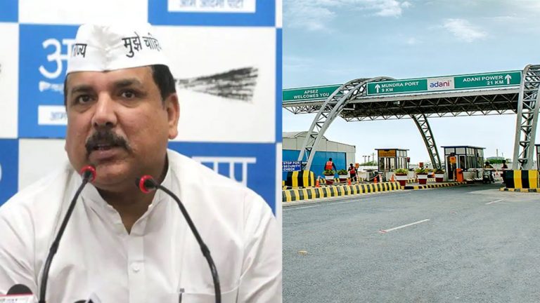 AAP’s Sanjay Singh repeats blatant lies over Mundra Port drug seize, while objecting to humanitarian aid sent to Afghanistan
