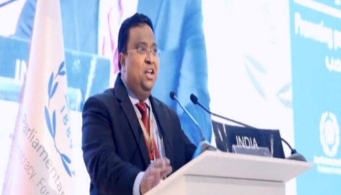 BJD MP Sasmit Patra in Bahrain