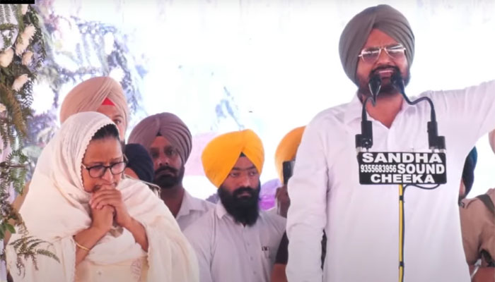Sidhu Moosewala death anniversary: ‘Khalistan Zindabad’ slogans raised, mother praises Amritpal Singh