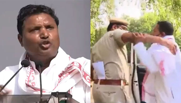 Congress leader, who had run away from police, calls PM Modi a ‘coward’, compares court verdict against Rahul Gandhi to MK Gandhi’s assassination