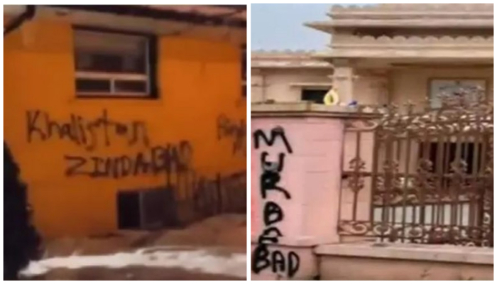 From Australia to Canada to UK: Here is a list of attacks carried out against Hindu temples by Khalistani supporters in the last 6 months