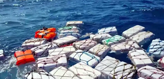 Italy Police recover over 2 tons of cocaine with a market value of more than 400 million euros from Sicily coast