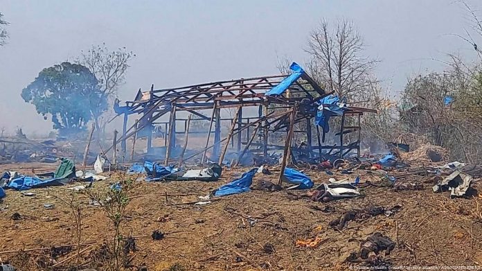 Myanmar's military junta confirms deadly airstrike on a village, junta spokie says some killed were 'anti-coup fighters' but some 'could be' civilians