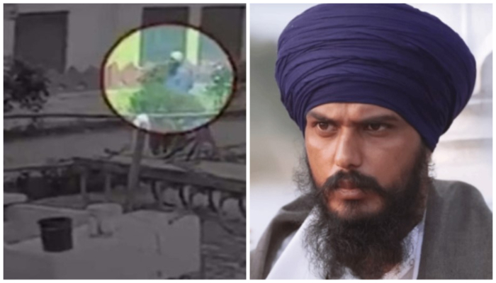 Amritpal Singh on the run: New CCTV footage surfaces, shows key aide Papalpreet Singh roaming around in Hoshiarpur