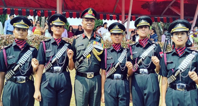 5 women officers commissioned into Indian Army’s Artillery Regiment for the first time, Galwan hero’s wife becomes Army officer