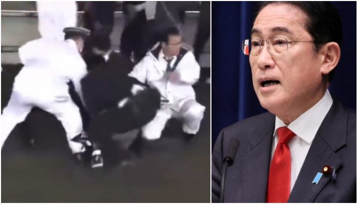 Japanese Prime Minister safely evacuated after attacked with smoke bomb amid Wakayama speech