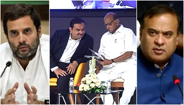 ‘Gather the guts to question Sharad Pawar’s relations with Adani’: Assam CM Himanta Biswa Sarma challenges Rahul Gandhi