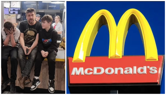 UK: Man stages sit-in-protest at a McDonald’s outlet for sending him incomplete order