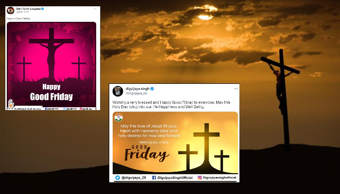 Congress leader Digvijay Singh, Delhi Youth Wing wish ‘Happy’ Good Friday: Here is why there is nothing ‘happy’ about the day for Christians