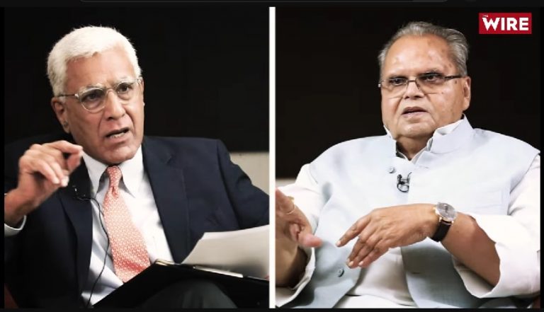 Satyapal Malik interview: The Wire’s Karan Thapar falsely accuses PM Modi, HM Amit Shah and Yogi Adityanath of making open anti-Muslim statements