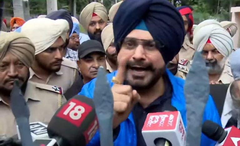 Navjot Singh Sidhu comes out of Patiala jail after completing jail sentence for killing a person, says ‘there is no democracy’