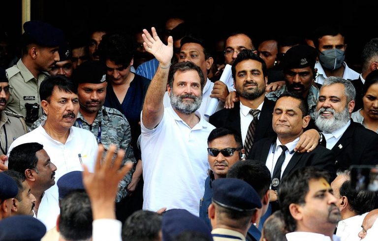 Rahul Gandhi vacates his government bungalow, moves in with his mother
