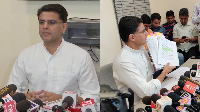 Sachin Pilot announces hunger strike against his own govt claiming inaction on corruption, accuses Ashok Gehlot of being ‘hand in glove’ with Vasundhara Raje