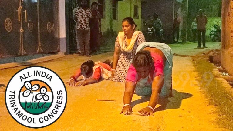West Bengal: Husband of one of 3 women, who crawled back to TMC from BJP doing ‘Dandavat Parikrama’, admits pressure from local TMC ‘higher-ups’