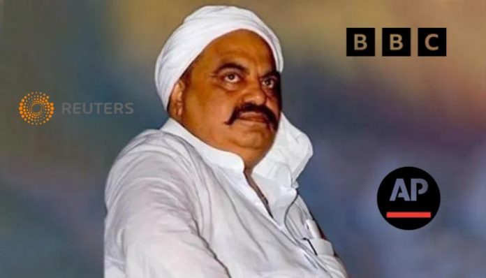 Western media makes little mention of the criminal background of Atiq Ahmed, focusing on the gangster's political career instead