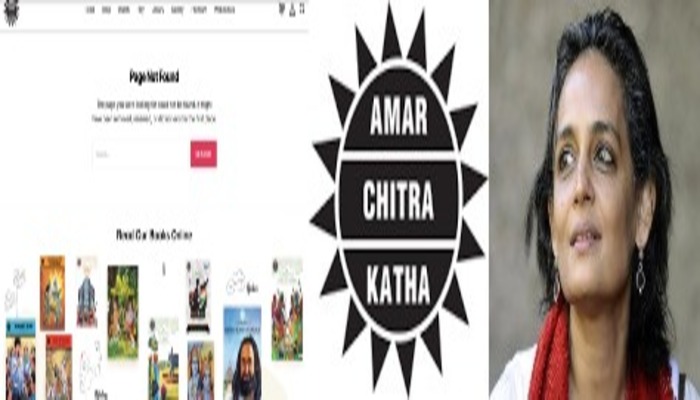 Amar Chitra Katha removes Arundhati Roy’s author profile from its website following online backlash over FB post eulogising her