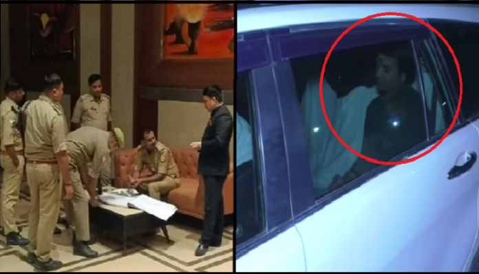 Tej Pratap had to leave the hotel in the middle of the night.