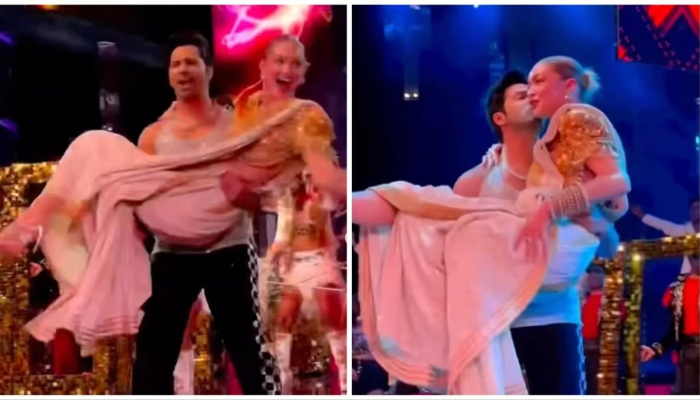 Varun Dhawan slammed for lifting and kissing American model Gigi Hadid, Dhawan defends it, Gigi calls it her ‘Bollywood moment’
