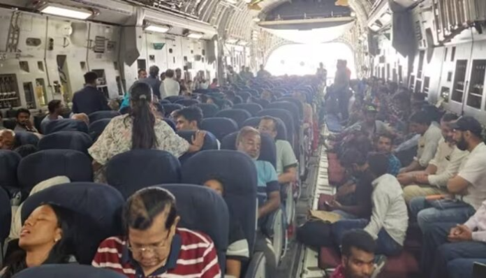 246 Indians are transported by IAF from Jeddah, Saudi Arabia.