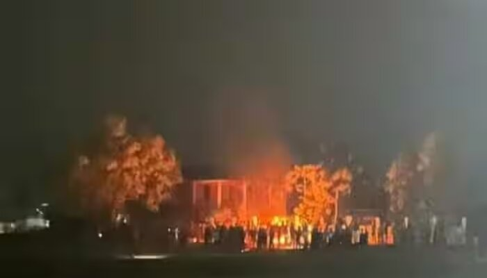 Manipur: Mob sets ablaze new gym ahead of inauguration by CM opposing forest survey, demolition of illegal churches, section 144 imposed and internet snapped