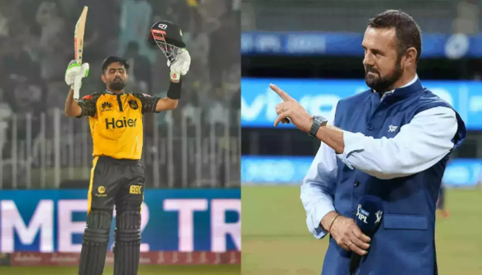 During a PSL game, the commentator criticised the Peshawar Zalmi skipper.