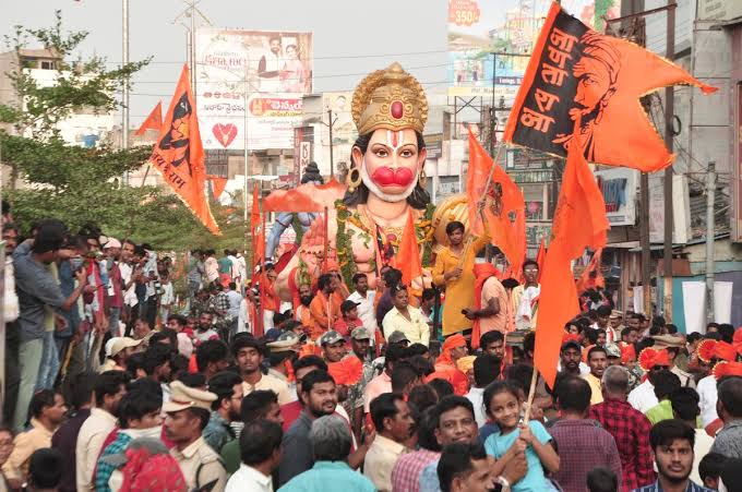 Hanuman jayanti Delhi police