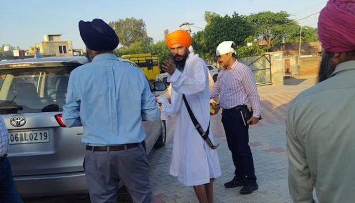 Sant Khalsa Gurudwara was a stretegical choice of surrender