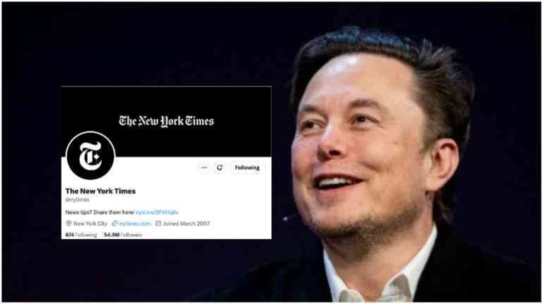 NYTimes loses verified badge on Twitter