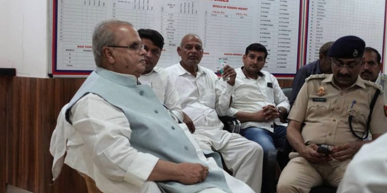 After rumours of Satya Pal Malik’s arrest on social media, Delhi police say he went to the police station on his own
