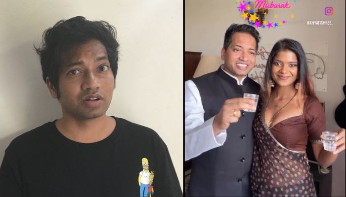 Indian Express journalist Shahbaz Ansar attacked by Muslim social media users for taking alcohol shots while wishing for Eid