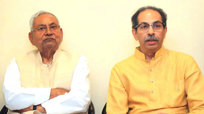 Uddhav Thackeray with Nitish Kumar school Maha CM over 'political ethics', both have history of 'shedding' BJP for power