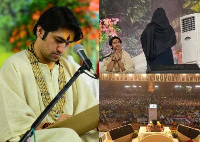 Bangladeshi Muslim woman meets Bageshwar Dham Sarkar, says finds peace in chanting Lord Rama's name and so wants to embrace Sanatan Dharma