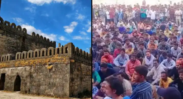 2,000 Muslims gather after demolition drive in Junagadh's Uparkot