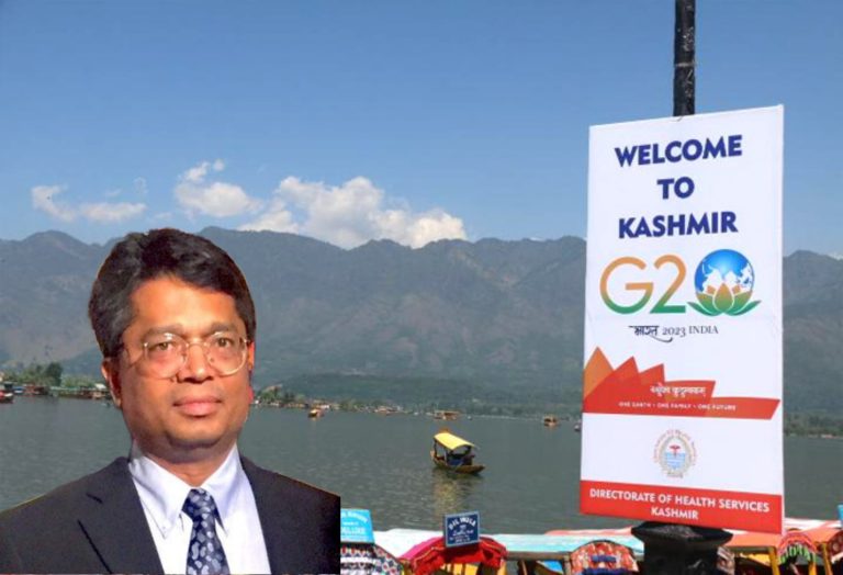 Sweden-based troll Ashok Swain, who challenged Modi govt to host G20 summit in Kashmir, cries hoarse after it actually happened