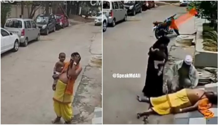 OpIndia Fact Check: Viral video showing Muslim couple helping Hindu priest is old, dramatized and scripted